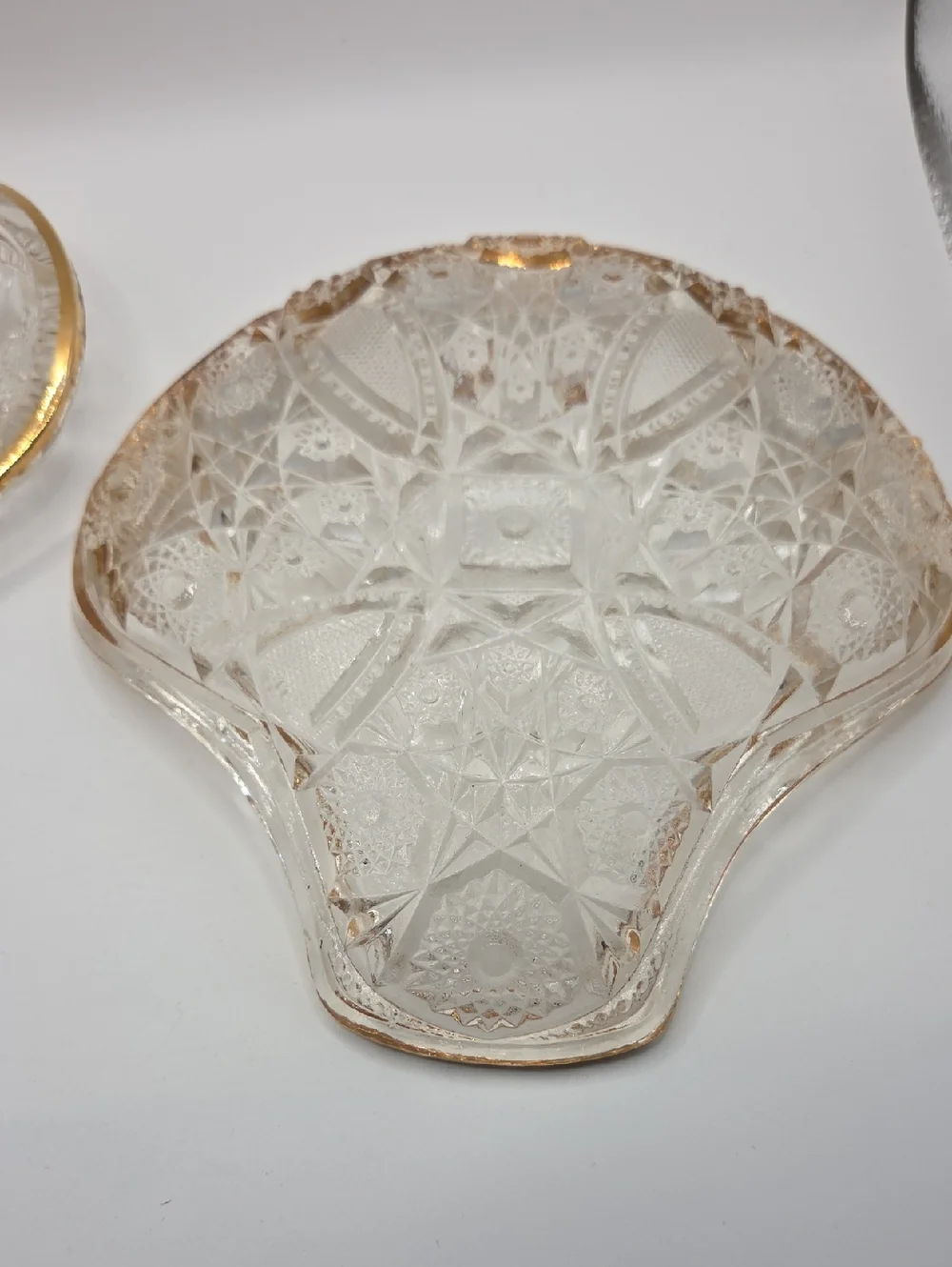 Mckee Glass Relish Or Candy Dish Very Old Set Of 2
